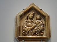 Statue, Vierge à l'Enfant (de Tino di Camaino, Naples, v 1330, Marbre) (2)